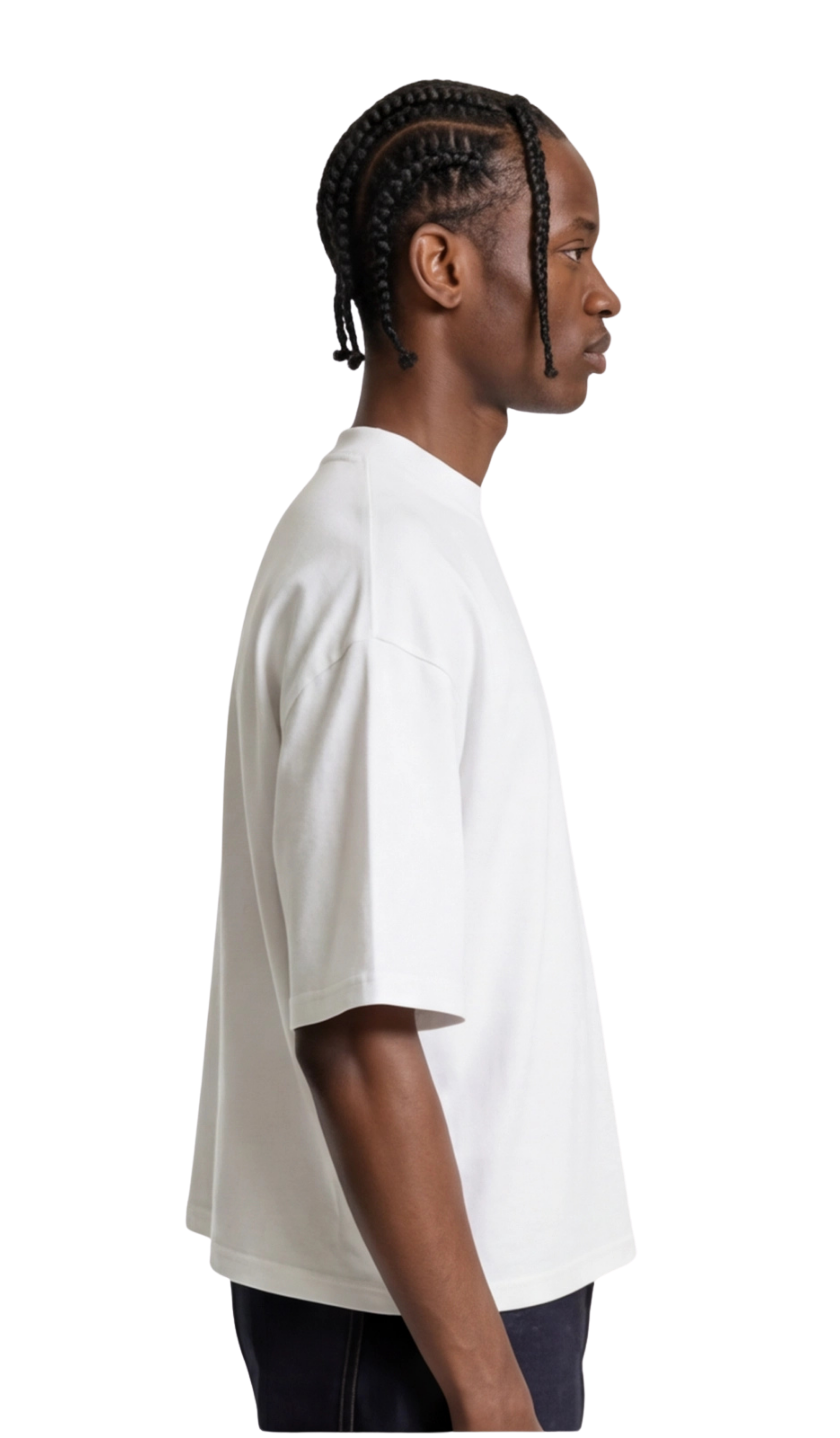 White Boxy Tshirt
