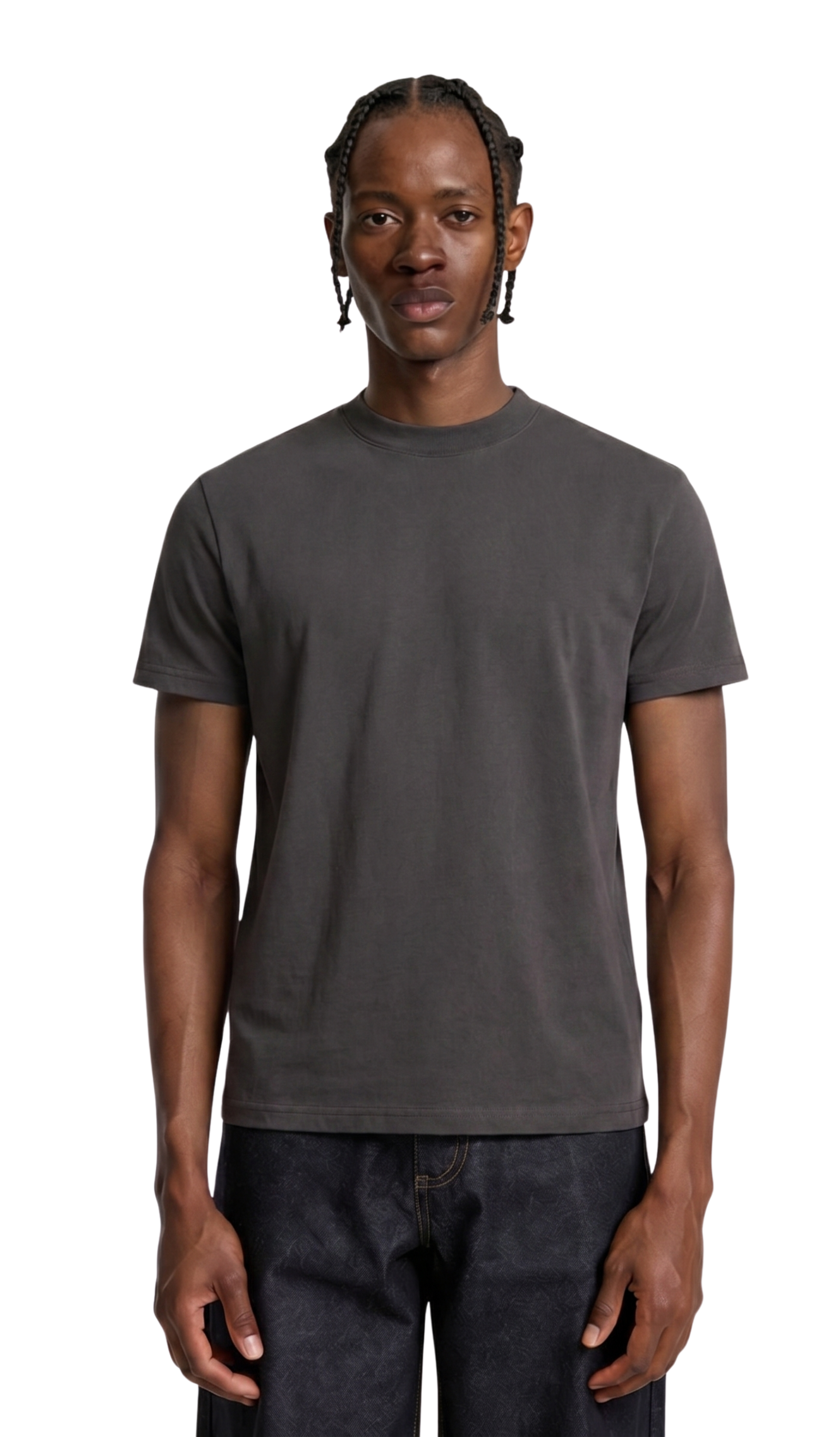 Gray Regular Fit Tshirt