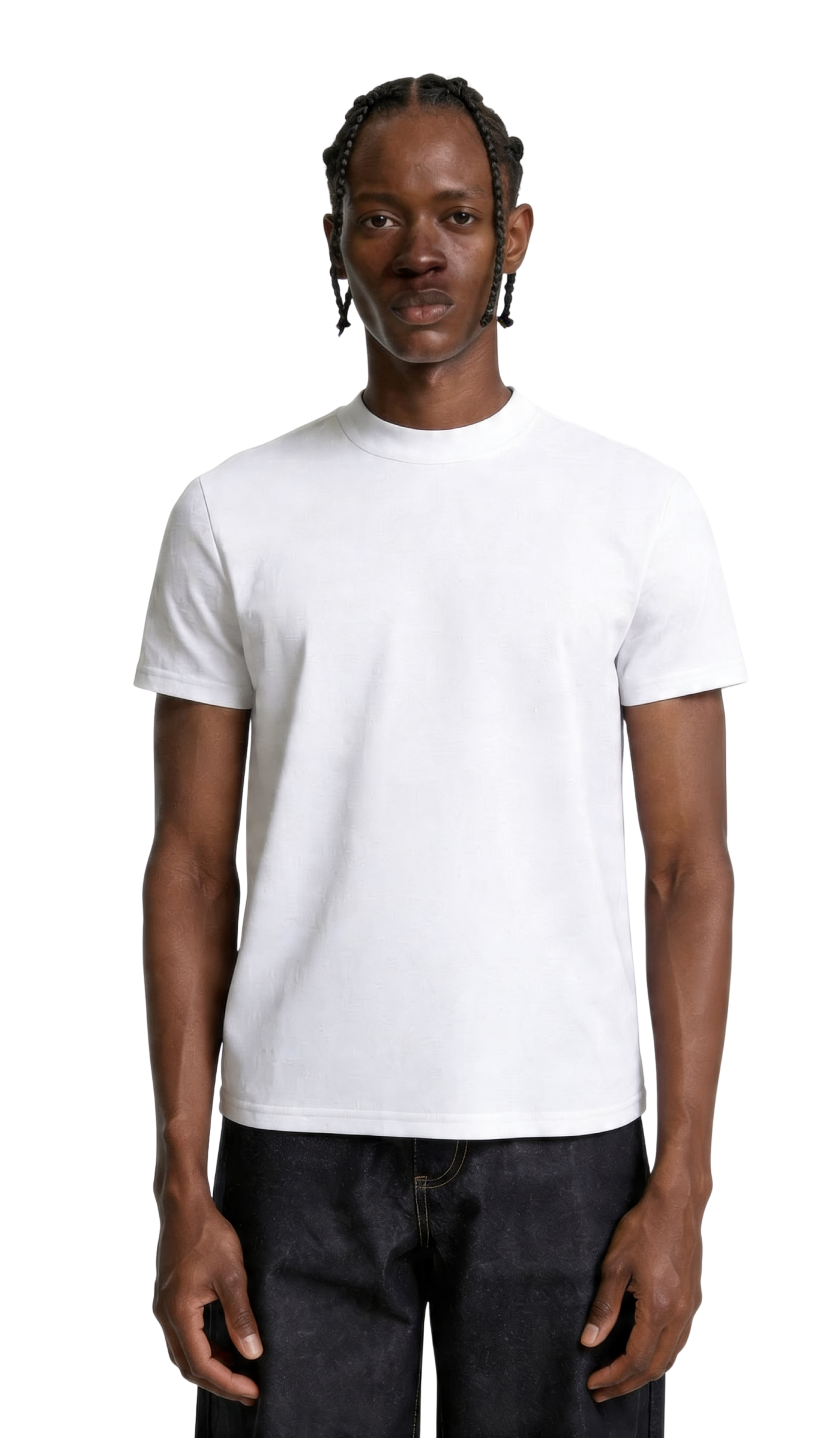 White Regular Fit Tshirt