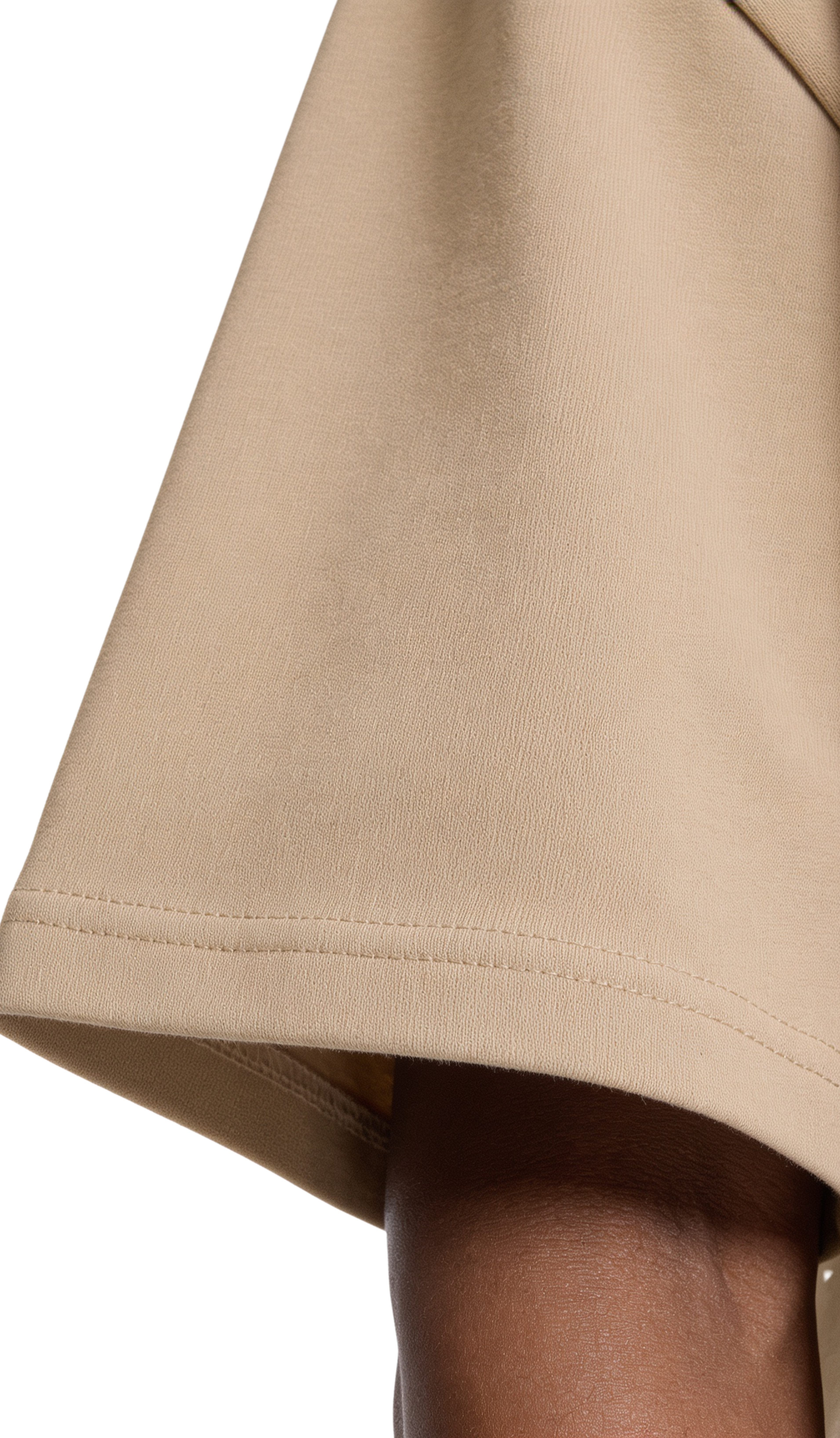 Beige Boxy Tshirt