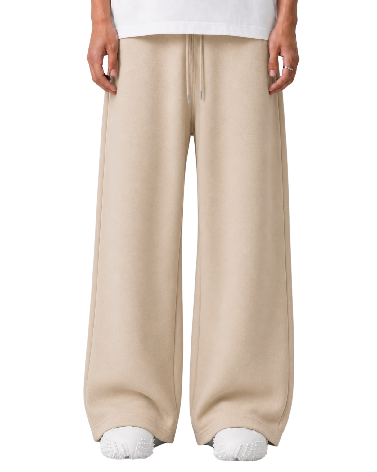 Baggy Sweatpants // Beige
