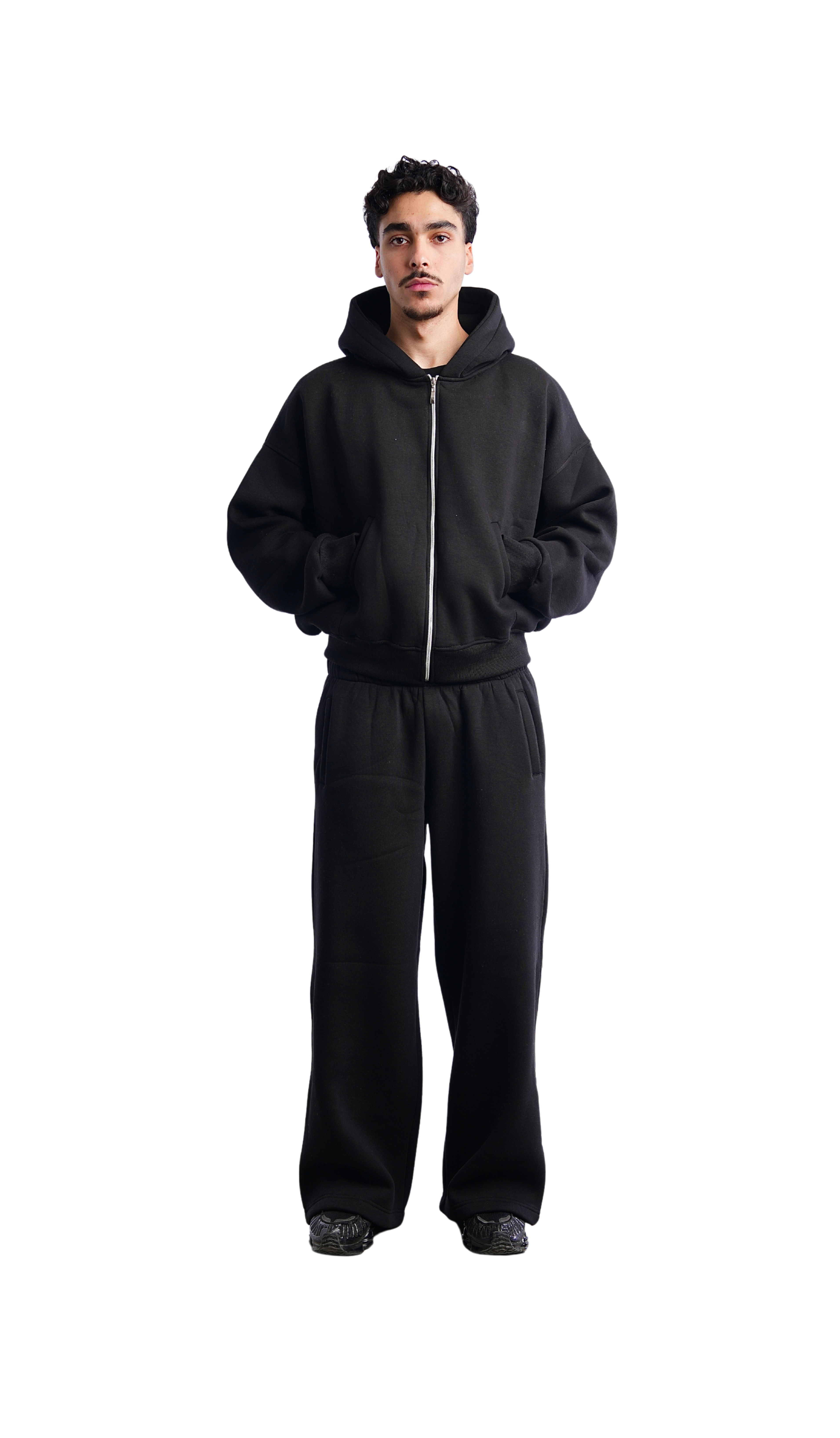 Black Jacket-Cropped Fit