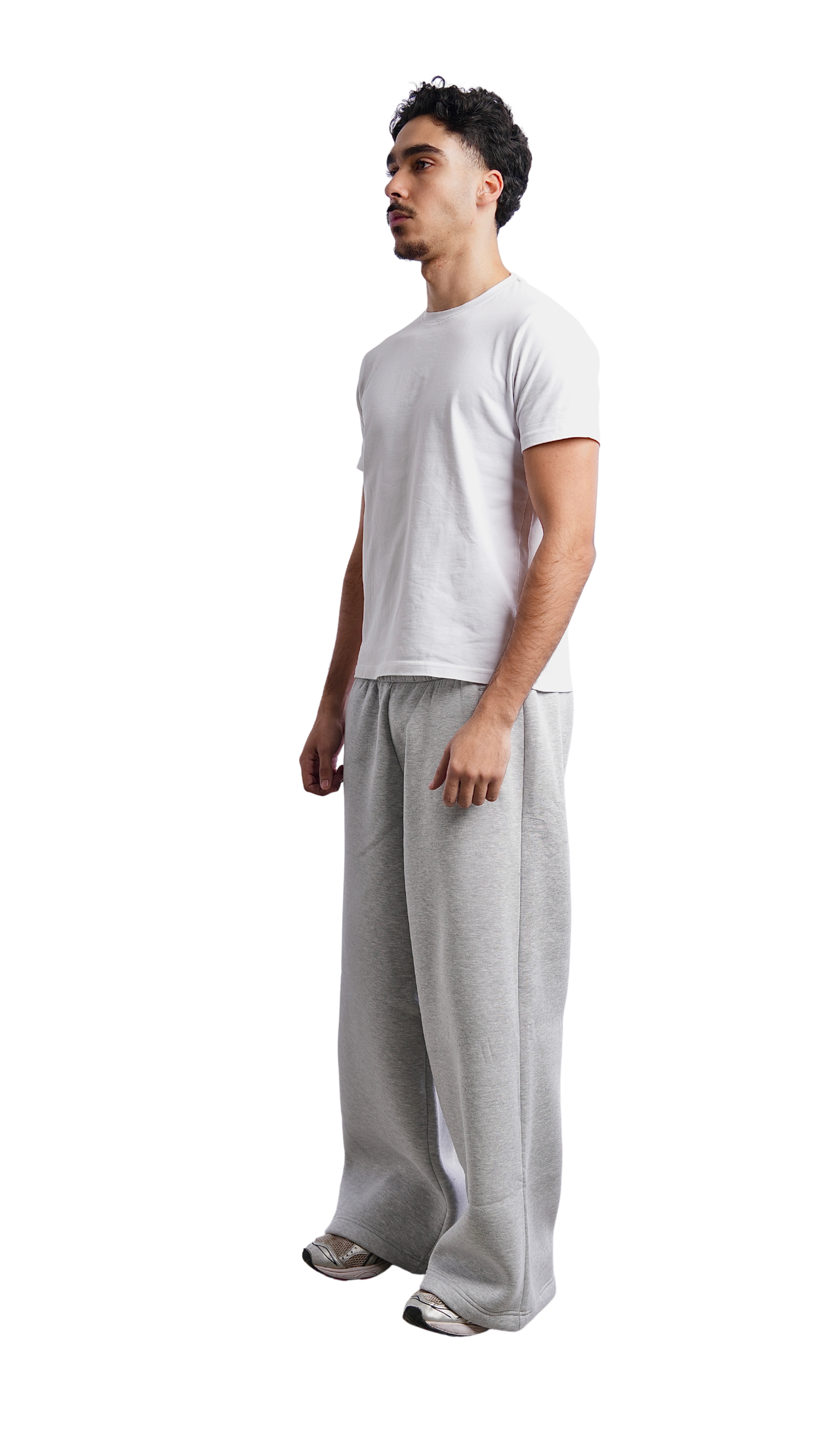 light grey sweatpants