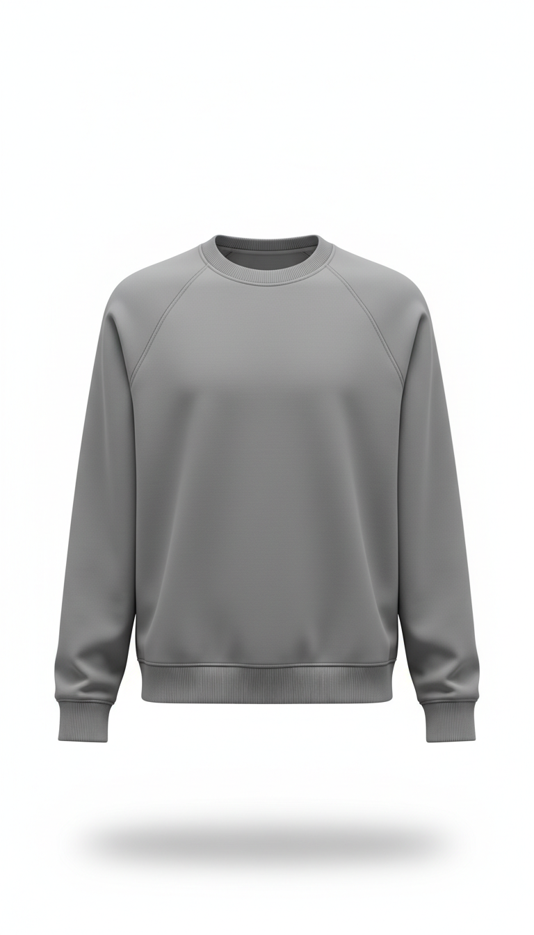 Minimalist Sweatshirt in Urban Cement