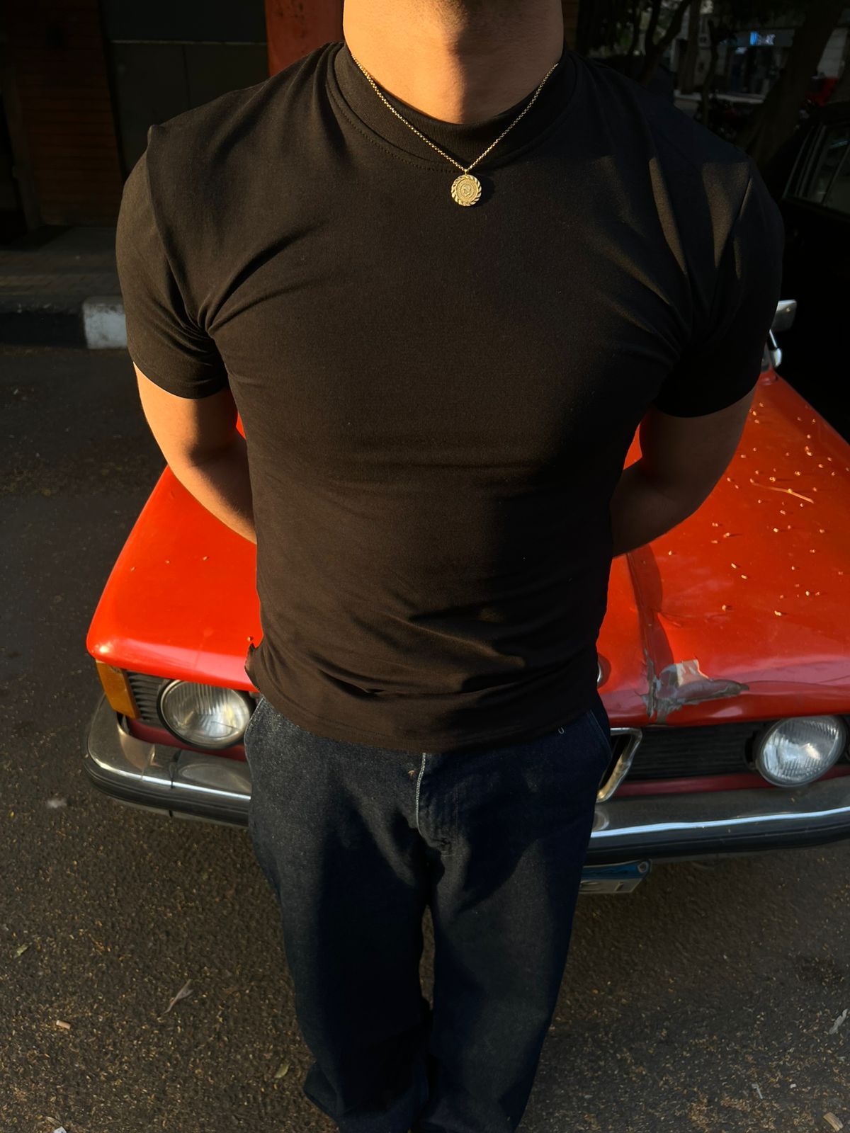 Black Fitted Tshirt